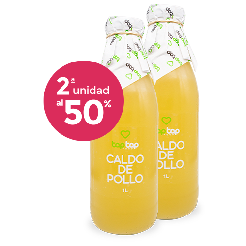 Pack 2u. Caldo de Pollo (1 l) Tap Tap