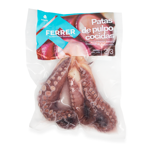 Pulpo Patas Cuitas 250g Ferrer