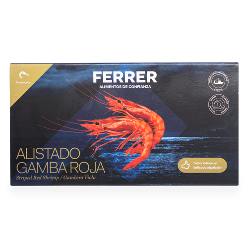 Gamba Roja Alistada 175g Ferrer