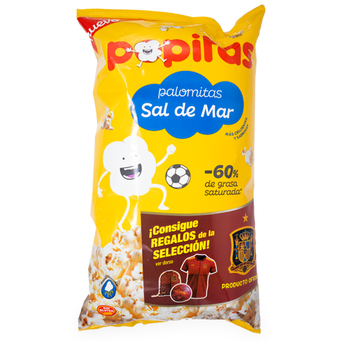 Palomitas Sal de Mar 80g Popitas