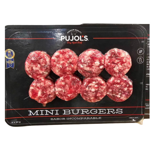 Vaca Vieja Dry Aged Beef Mini Burguer 8x30g Pujol's