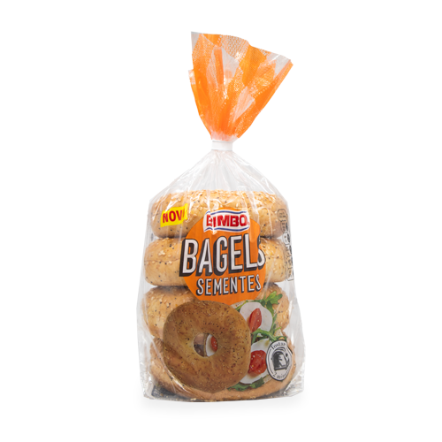 Pan Bagels Semillas 4u Bimbo