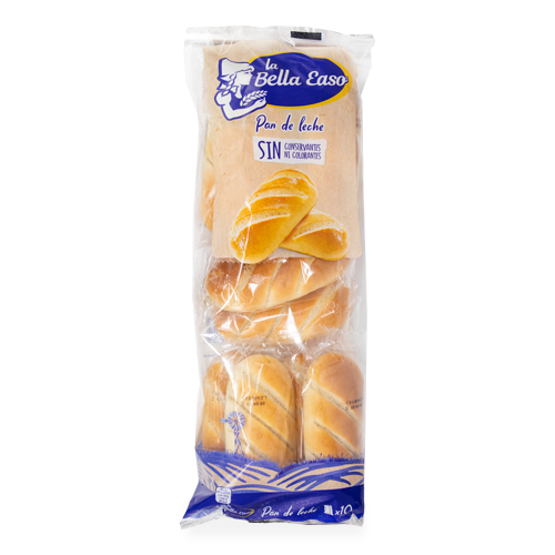 Pan de Leche 10u La Bella Easo