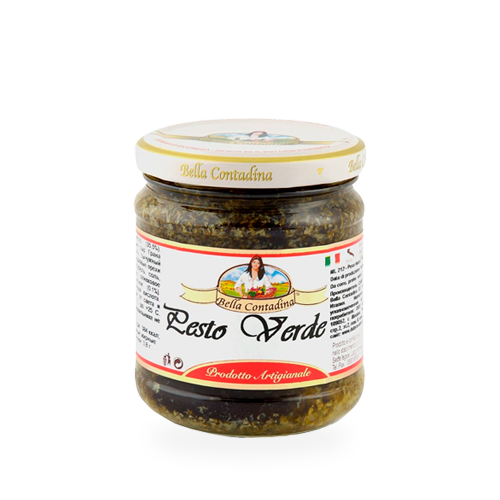 Salsa Pesto Verde 190g Bella Contadina