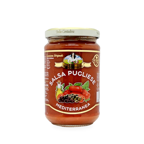 Salsa Pugliese al Basilico 290g Bella Contadina