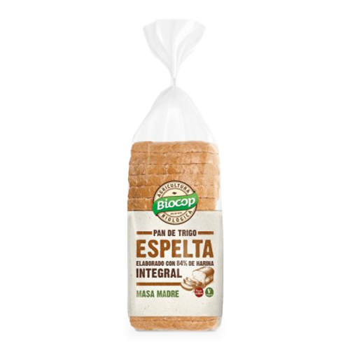 Pan de Molde Espelta Integral Bio 400g Biocop