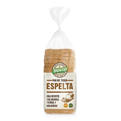 Pan de Molde Espelta Blanco Bio 400g Biocop