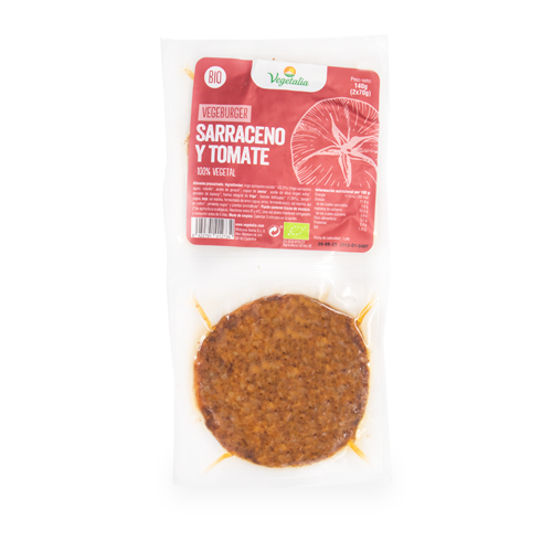 Vegeburguer Sarraceno y Tomate Bio 140g Vegetalia