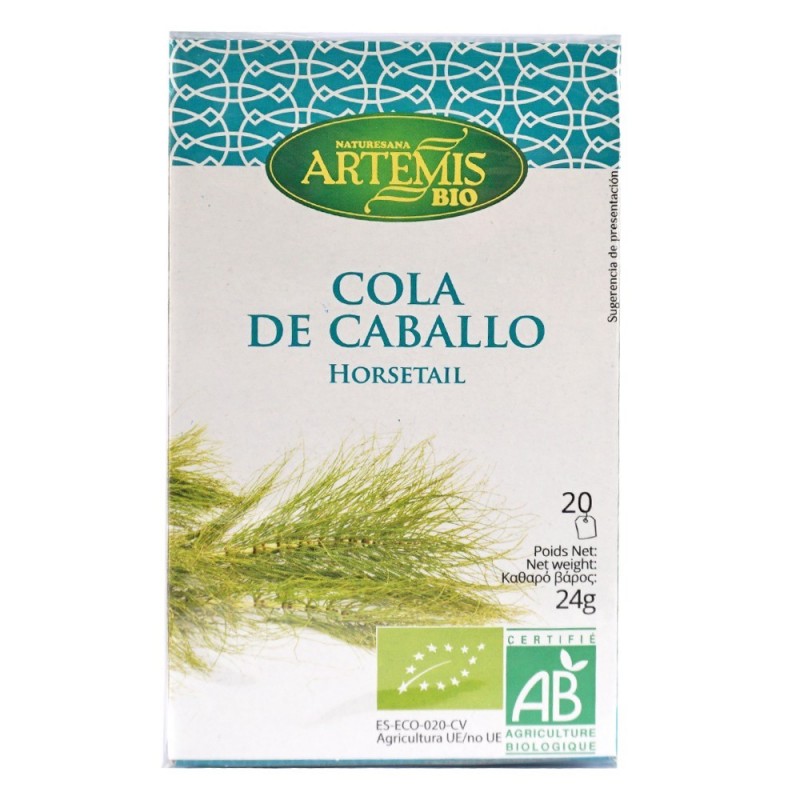 Infusión Cola de Caballo Bio 20u Naturesana Artemis