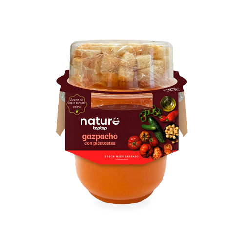 Gazpacho con Picatostes Nature 300ml Tap Tap