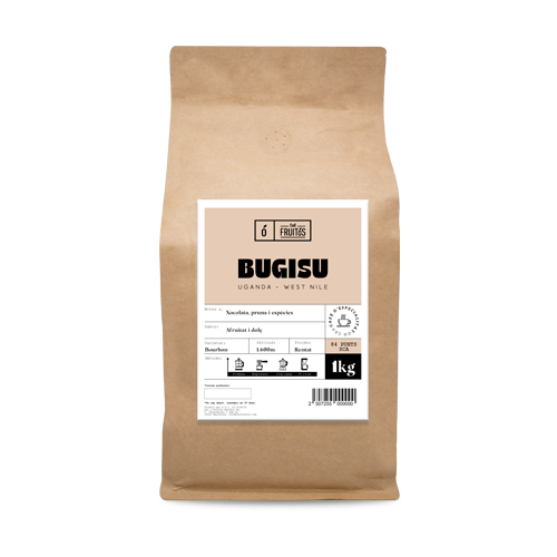 Café de Especialidad en Grano Bugisu 1kg Cal Fruitós