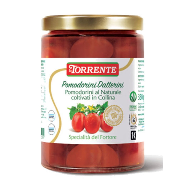 Pomodorini Datterini Peperoncino 330g La Torrente