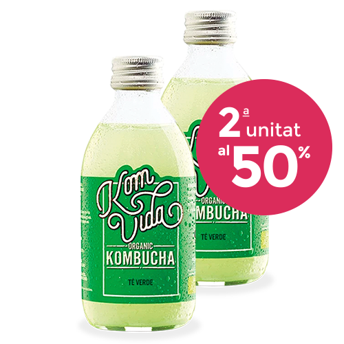 Pack 2u. Kombucha Greenvida (250 ml) Komvida