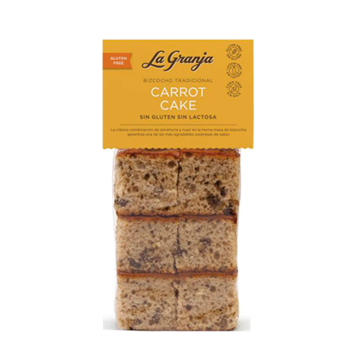 Bizcocho Carrot Cake 350g S/Gluten La Granja