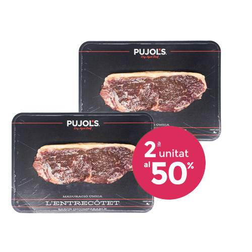 Pack 2u.Vaca Vieja Dry Aged Beef Entrecôtet 200g 30d Pujol's