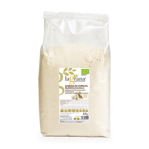 Harina Espelta Blanca Bio 1kg La Grana