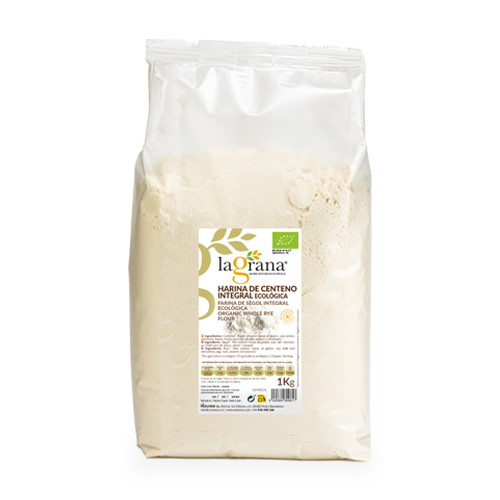 Harina de Centeno Integral Bio 1kg La Grana