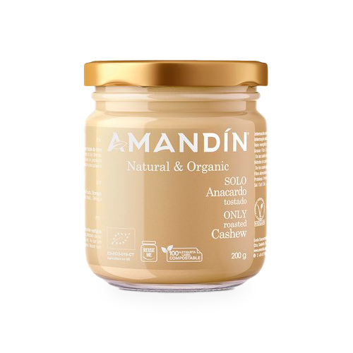 Crema de Anacardo Tostado Bio 200g Amandin