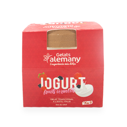 Helado Yogur y Frutos Rojos 150ml Alemany