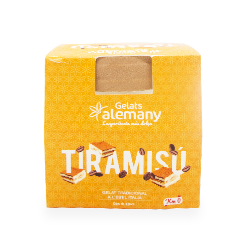 Helado Tiramisú 150ml Alemany