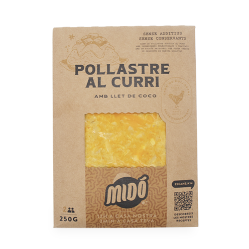 Pollo al Curri 250g Midó
