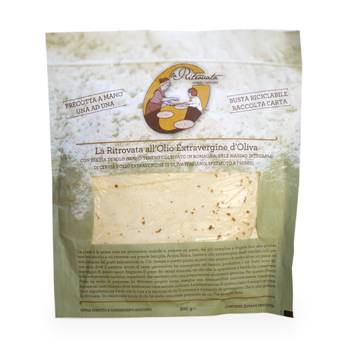 Piadina Olio d'Oliva 3u La Ritrovata