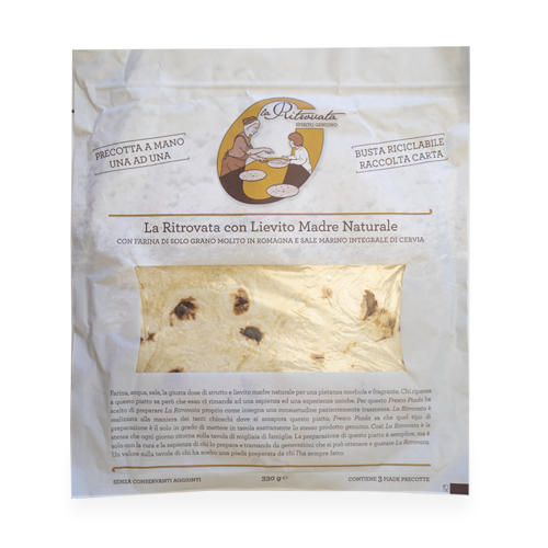 PACK 1+1 Piadina Llevito Madre 3u La Ritrovata