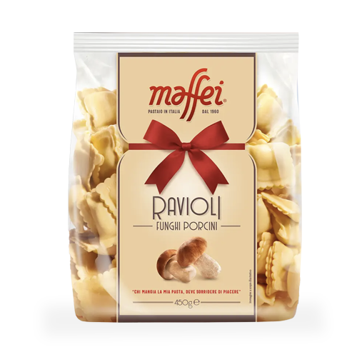 Pack 1+1 Ravioli ai Funghi Porcini 450g Maffei