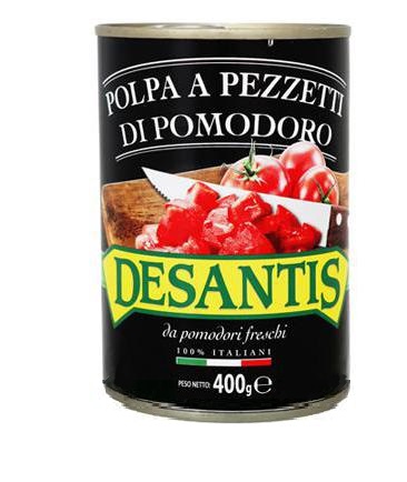 Polpa a Pezzetti di Pomodoro 400g Desantis