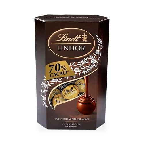 Bombones Chocolate Negro 70% 200g Lindt Lindor