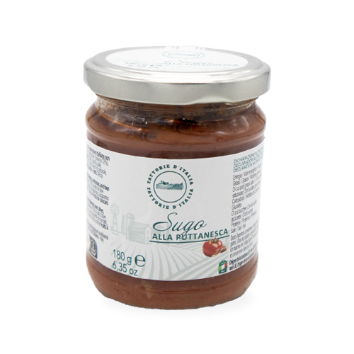 Salsa Puttanesca 180g Fattorie d'Italia