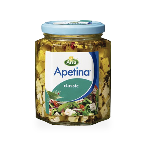 Queso Dados Aceite de Oliva 300g Apetina-Arla