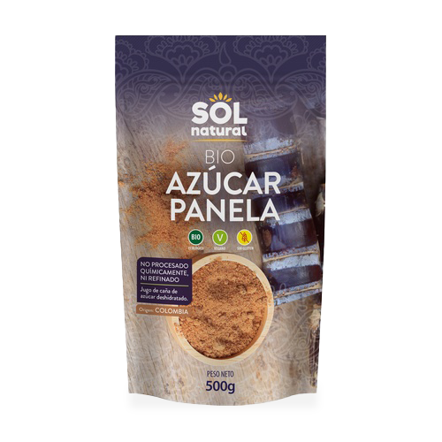 Azúcar Panela Bio 500g Sol Natural