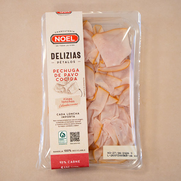 Pétalos Delizias Pechuga de Pavo 90g Noel