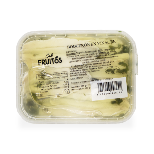 Boquerones con Vinagre 250g Cal Fruitós