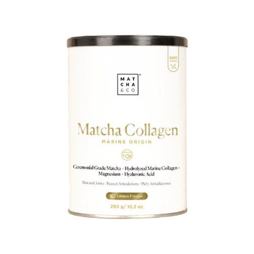 Te Matcha con Colágeno Marino Limón Bio Lata 290g Matcha