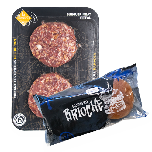 Pack Hamburguesa Cebolla + Pan Burguer Brioche Juanito Bakers