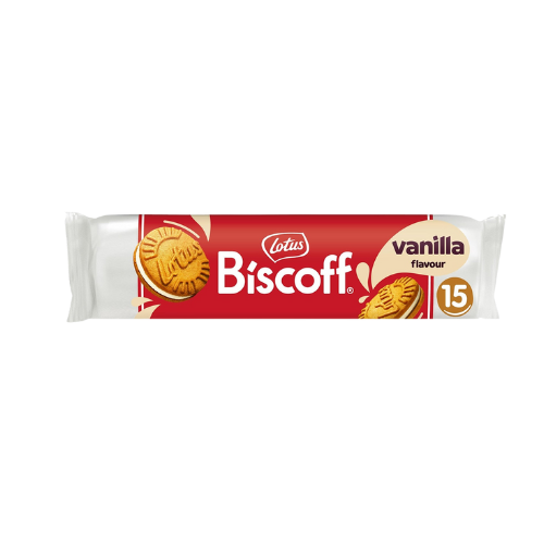 Biscoff Galletas Sandwich Vainilla 150g Lotus