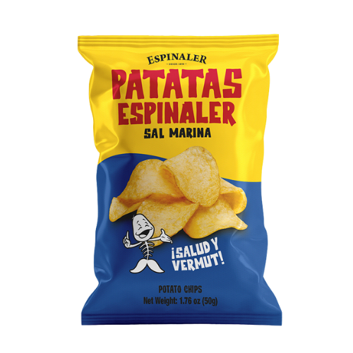 Patatas Fritas con Sal Marina 150g Espinaler