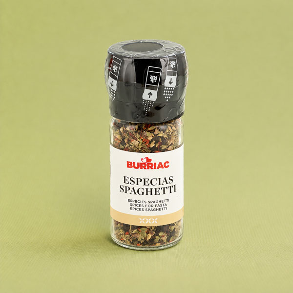 Espècias Molinillo Spaguetti 27g Burriac