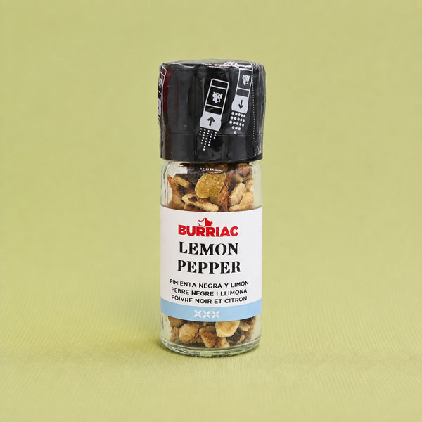 Espècias Molinillo Lemon Pepper 37g Burriac
