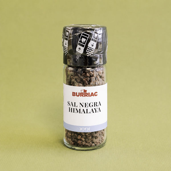 Espècias Molinillo Sal Negra Himàlaia 100g Burriac