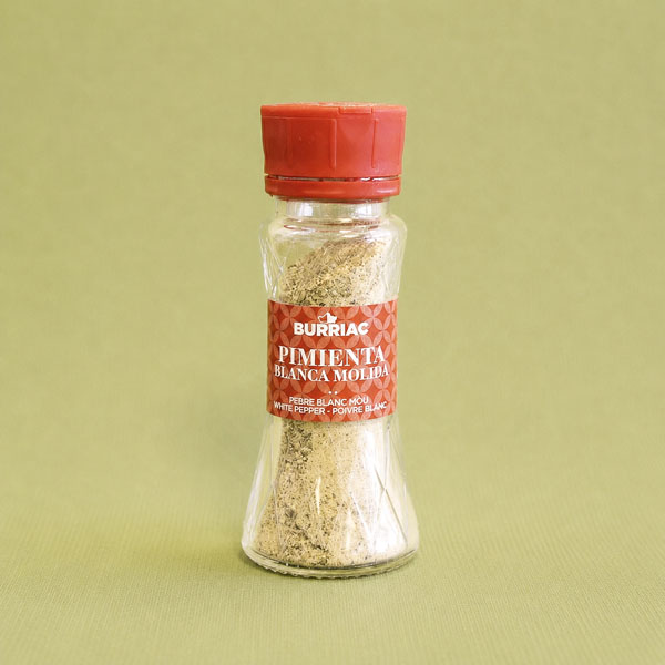 Especias Pimienta Blanca Molida 35g Burriac