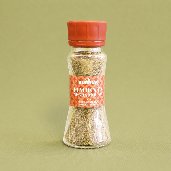 Especias Pimienta Negra Molida 30g Burriac