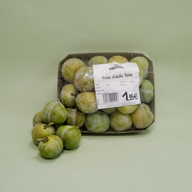 Ciruela Clàudia Reina Bandeja 500g