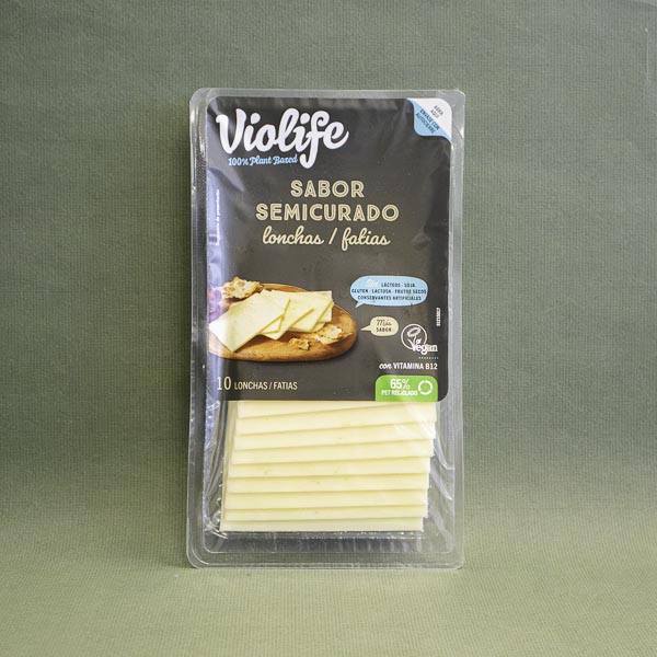 Queso Vegano Lonchas Semicurado 200g Violife