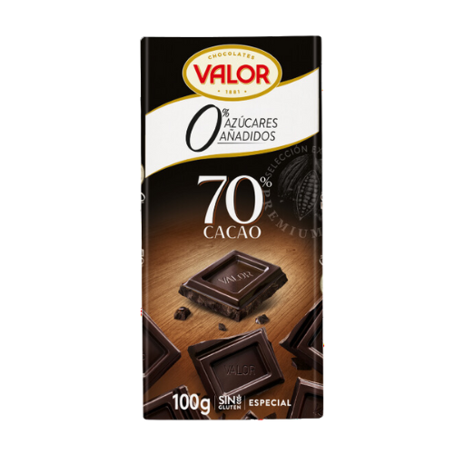 Xocolata 0% Negra 70% 100g Valor