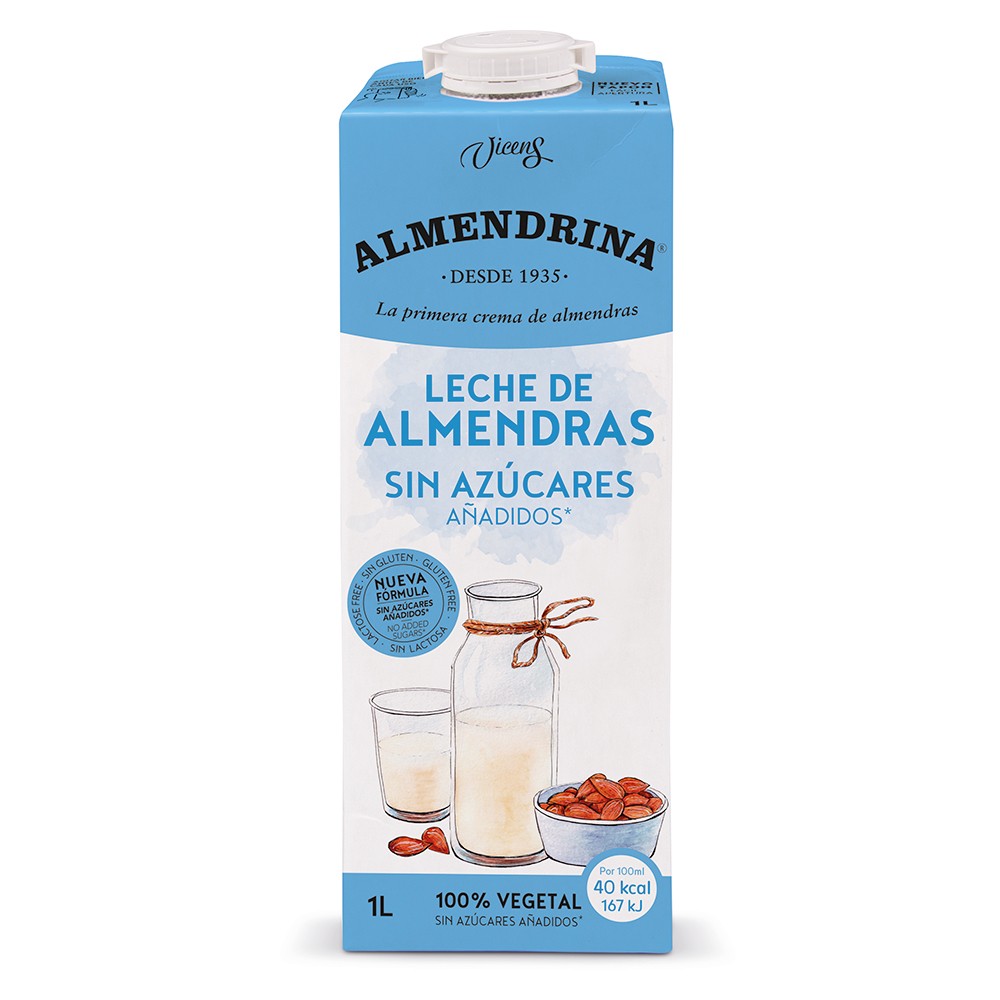 Beguda d'Ametlles Sense Sucre 1L Almendrina