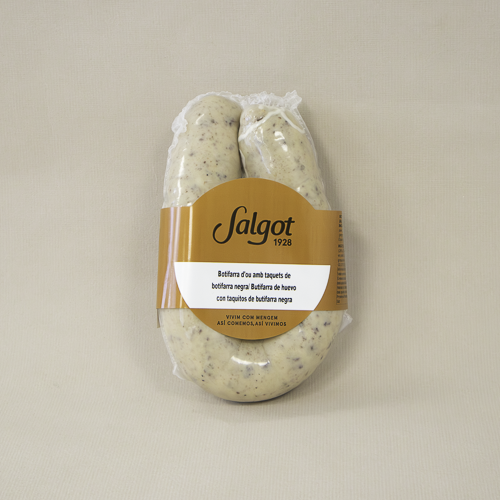 Butifarra de huevo con Butifarra Negra 250g Salgot