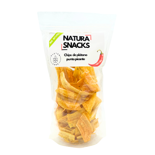 Xips de Plàtan Picant 125g Natura Snacks
